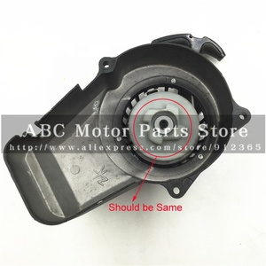 Mini motos de poche 49cc à démarrage facile, démarrage en aluminium, ATV <span class=keywords><strong>Quad</strong></span>, moteurs de tondeuse 49cc, couleur noire - Product Image 3