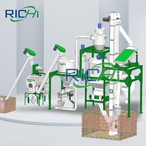 RICHI Moulin à granulés pour l'alimentation avicole, Fabricants de machines industrielles, Schéma de processus, Plan de mise en œuvre, Étude de faisabilité, Nouveau <span class=keywords><strong>prix</strong></span> à vendre - Product Image 1
