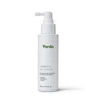 Sérum de croissance capillaire Verda AHK-Cu en spray, marque privée, traitement avancé de repousse des cheveux, anti-perte, sérum capillaire au tripeptide-3 de cuivre