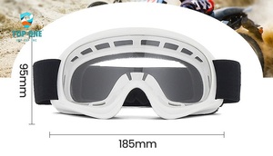 Top One Logotipo personalizado A prueba de viento Off Road Racing Motocross Motocicleta Gafas Snow Ski Goggles - Product Image 3