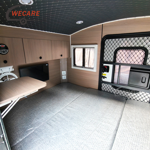 WECARE TEARDROP CARAVAN 2 PEOPLE MINI <strong>TRAILER</strong> GREAT QUALITY WHITE TEARDROP CARAVANA WITH CE Certificate - Product Image 4