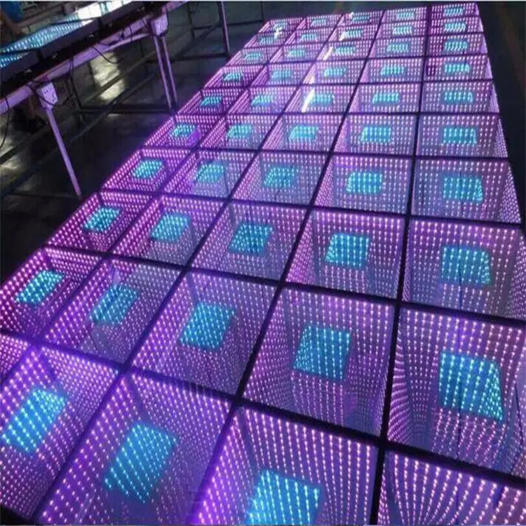 Painel piso Led Música Concerto Discoteca Led Video Dance Floor Aluguer