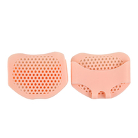 Nid d'abeille silicone gel orteil balle pied soulagement de la douleur semelle avant-pied coussin métatarsien