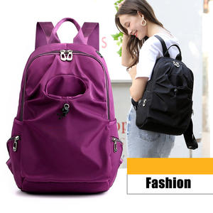 Custom <b>Women</b> <b>Backpack</b> Casual Nylon <b>Backpack</b> Teenager Girl Student School Bags Female <b>Backpack</b> - Product Image 2