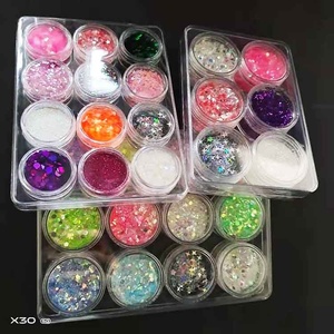 Wholesale 1kg Bulk Polyester Fine <strong>Glitter</strong> Green <strong>Red</strong> Blue White Hexagonal for Nails Craft Christmas Holiday Supplies - Product Image 2