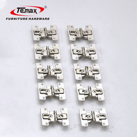 Temax TM037 double porte coulissante 2 côtés ouvert avec corde pliante hydraulique meubles accessoires quincaillerie de porte