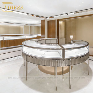 เคาน์เตอร์โชว์เครื่องประดับไม้และตู้โชว์แบบตั้งพื้น |   ไอเดียการออกแบบตกแต่งภายในร้านค้า |   บริการตกแต่งร้านค้าครบวงจร - Product Image 3