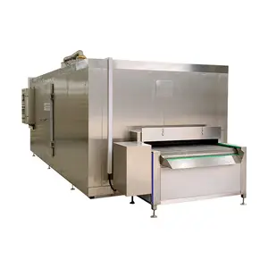 Commercial broccoli fish prawn fast freezing machine shrimp freezing equipment