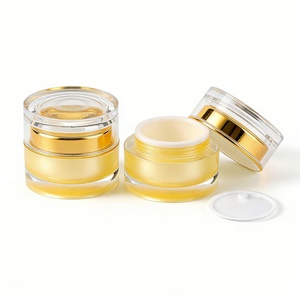 30ml 50ml 100ml 20g 30g 50g Custom Luxury Gold Acrylic Skincare Packaging Bottle & Jar Set for Lotion Eye Cream & Essential <b>Oil</b> - Product Image 3
