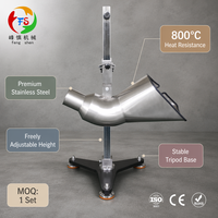 Fumoir d'extraction sur pied homologué CE ISO, hauteur réglable, avec revêtement en caoutchouc, pour atelier automobile et garage 1YW OEM personnalisé