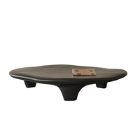 Table basse Wabi-sabi en pierres de galets, mobilier moderne pour salon, table basse nuage en fibre de verre