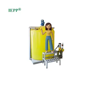 IEPP factory supplier chemical dosing sodium storage neutralization PE tank wastewater treatment chlorine acid PAC PAM feed skid