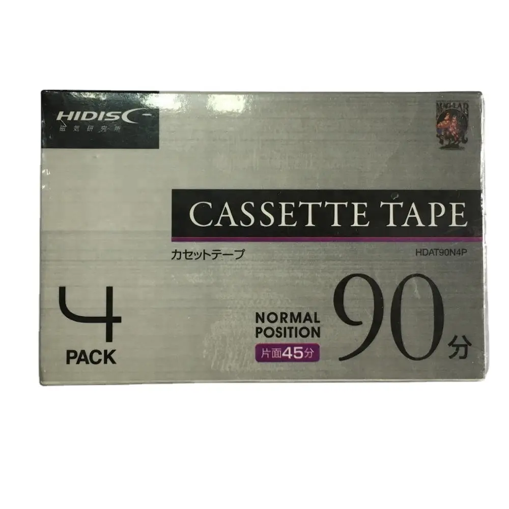 Blank Audio Cassette Tape 90MIN