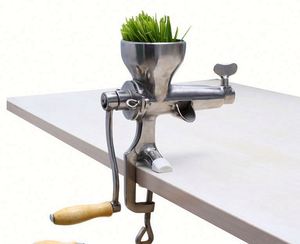 Exprimidor manual de acero inoxidable para hierba de trigo, brotes de trigo, naranja, jengibre y <span class=keywords><strong>granada</strong></span> - Product Image 1