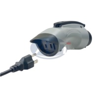 Max 48A 250V V2L décharge J1772 vers connecteur US Plug EV pour Tesla nouvelle condition Type 2 pour voiture EV