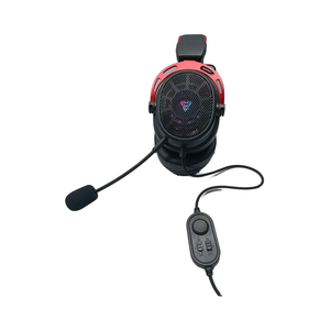 <span class=keywords><strong>Auriculares</strong></span> para juegos con <span class=keywords><strong>cable</strong></span> de luz RGB de 40mm, <span class=keywords><strong>auriculares</strong></span> de malla de acero para PS4/PS5/PC/Switch, <span class=keywords><strong>auriculares</strong></span> para juegos compatibles para DJ, aviación deportiva - Product Image 3