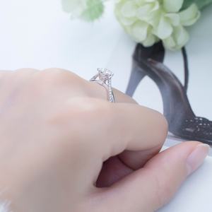 MS-650 Anillo Solitario de Diamante de Laboratorio de Moda, el Regalo Más Popular para Mujeres - Product Image 5