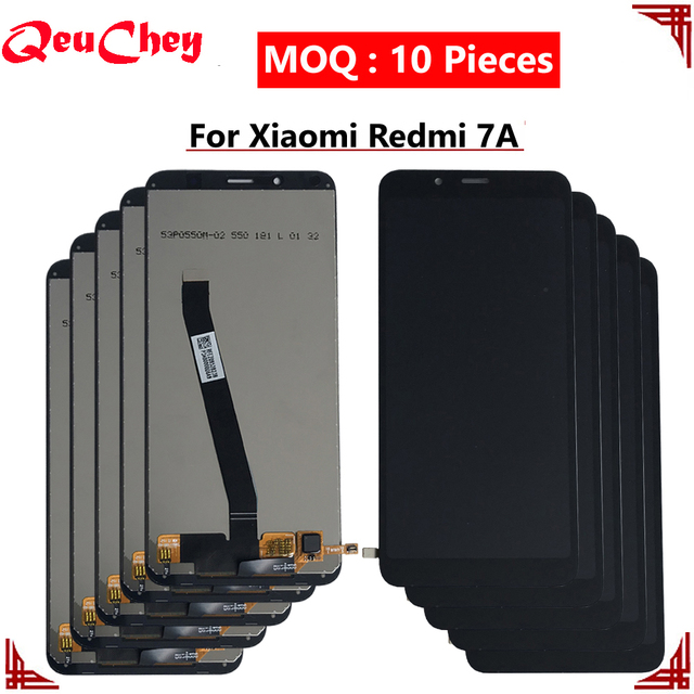 MOQ : 10 Pieces Wholesale for Xiaomi Redmi 7A LCD Display Monitor MZB7995IN M1903C3EG M1903C3EH Touch Screen Digitizer Assembly