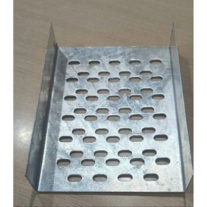 Système de chemin de câbles perforé galvanisé pour la gestion des câbles électriques, support de câbles industriels, fournisseur en gros - Product Image 1