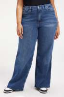 Pantalones vaqueros de pierna ancha de tiro alto personalizados para mujer, pantalones vaqueros rectos holgados de longitud completa con entrepierna de 30 pulgadas, pantalones vaqueros de pierna ancha holgados para mujer