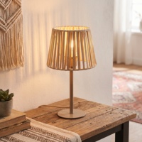 Lampe de table minimaliste nordique Zhongshan, décoration intérieure, lampe de bureau pour chambre à coucher, appartement, éclairage décoratif intérieur OEM/ODM