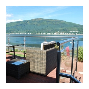 Ringhiera in Vetro e Acciaio <span class=keywords><strong>Inox</strong></span> per Balcone e Terrazza da Esterno - Product Image 2