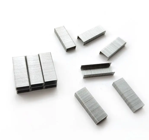 1000 unidades por caja, grapas metálicas galvanizadas plateadas 1010J 1016J 8010, grapas de alambre para muebles con vástago en espiral y base abovedada - Product Image 3
