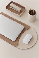 Porte-stylo mince rangement d'accessoires de bureau porte-stylo de bureau personnalisé en cuir PU fantaisie pour bureau