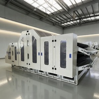 Horno Industrial Automático de Termofusión con PLC y Motor, Equipo Textil Duradero para Reciclaje de Fieltro de Lana y Residuos de Fibra