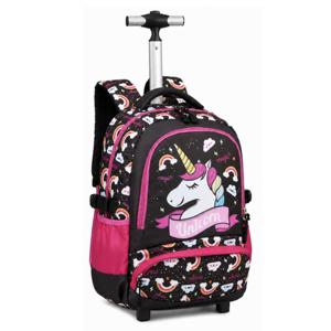<span class=keywords><strong>Sac</strong></span> à dos à roulettes pour enfants en stock, avec barre en aluminium, pour filles et garçons, <span class=keywords><strong>sac</strong></span> d'école à roulettes, <span class=keywords><strong>sac</strong></span> de voyage - Product Image 2
