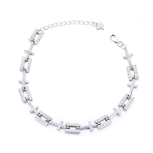 Bracelet en bambou en argent sterling 925 Vent froid Simple Lumière Luxe <span class=keywords><strong>Nice</strong></span> Design Sense - Product Image 4