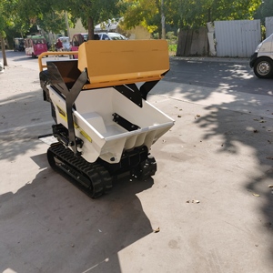 Mini-dumper sur chenilles EPA 500 kg, auto-chargeur, pour travaux de construction et agricoles - Product Image 4