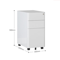 Armoire de rangement mobile multifonctionnelle moderne pour la maison, le bureau, l'école, l'hôtel et l'hôpital