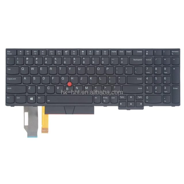 Laptop Keyboard for Lenovo ThinkPad L590 P52 P53 P53s Backlight US Version Keyboard Spare Parts
