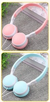 Headphone Over-Ear ZZX untuk Anak-Anak - Koneksi Berkabel, Peredam Kebisingan Aktif, Kabel 1.2m, PVC Katun Mentah untuk Tablet PC