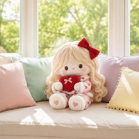 Boneka Hati Kustom Lucu untuk Anak Perempuan, Hadiah Pribadi, Produsen Langsung Pabrik OEM ODM