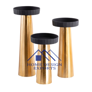 Porte-bougie pour décoration de mariage 2024 bougeoir en métal de qualité supérieure pour décor d'hôtels et de restaurants - Product Image 1