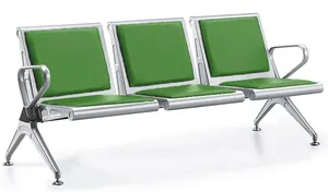 เก้าอี้ห้องรอผู้ผลิตเฟอร์นิเจอร์สาธารณะปี 2024 สําหรับสํานักงานบริเวณแผนกต้อนรับสนามบินและโรงพยาบาล