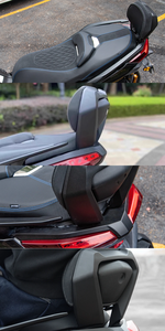 Pour Yamaha XMAX 300 400 125 2023 2024 2025 – Coussin de dossier arrière pour passager de moto, protection en aluminium - Product Image 6