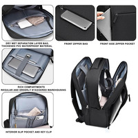 Maletín Ejecutivo para Mujer, Mochila para Computadora de 16 Pulgadas con Correas Ergonómicas