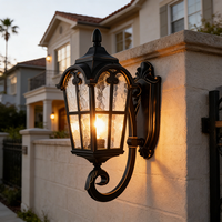 Lampes de jardin à LED, appliques murales extérieures, éclairage extérieur étanche, luminaires muraux extérieurs, lanternes