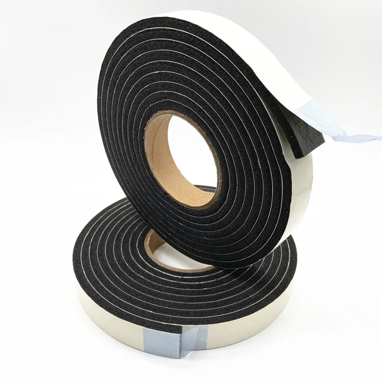 Zachte Pvc-Schuimpakking Tape Met Lage Dichtheid Vlamvertragende Waterdichte Afdichtingsstrip Voor Auto-Interieur