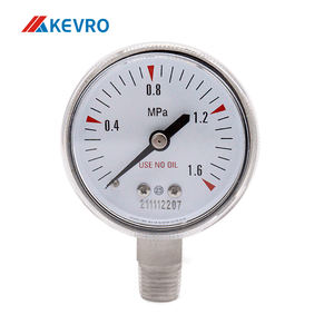 Manometro di alta qualità in acciaio inox 316 precisione montato sul fondo manometro precisione <span class=keywords><strong>2</strong></span>.5 - Product Image 4