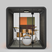 Soundbox insonorisé cabine de musique bureau privé dosettes de réunion insonorisé isolation phonique cabine de piano acoustique