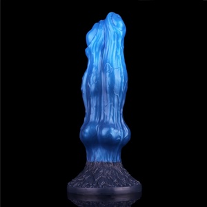 Dildos de Silicona Líquida Animal Fantasy, Juguetes Sexuales Anales, Dildo Enorme con Nudo de Perro para Punto G, para Hombres y Mujeres - Product Image 1