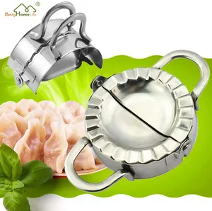 Hoge Kwaliteit Roestvrij Staal Grote Maat Dumpling Pie Ravioli Deeg Druk Maker Wrappers Mold Pastry Tool Voor Koken