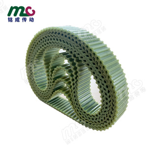 Correa dentada de poliuretano verde (PU) para transmisión industrial - Product Image 1
