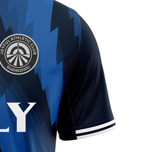 เสื้อยืดฟุตบอลสำหรับผู้ชายเสื้อฟุตบอลผ้ายืดสำหรับผู้ชายเสื้อฟุตบอลทันสมัยออกแบบได้ตามต้องการ - Product Image 4