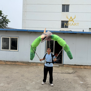 Nuevo y Fresco Hada Inflable Verde con Forma de <span class=keywords><strong>Halcón</strong></span> para Mochila, Ideal para Actividades de Exhibición en Zoológicos - Product Image 5