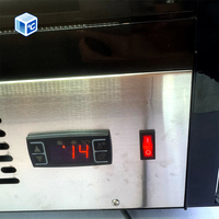 Réfrigérateur à gâteaux en gros, économe en énergie, grande capacité de stockage 7,1 pi³, vitrine réfrigérée de comptoir pour gâteaux, idéal pour les magasins de proximité